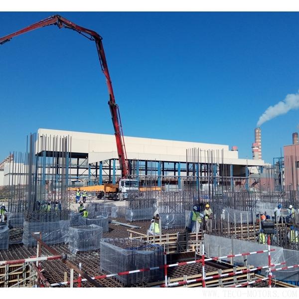 【電廠】科威特阿祖南余熱循環(huán)電站（262MW）項目汽機(jī)基礎(chǔ)順利澆筑完成