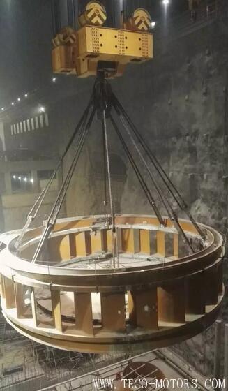 【電廠】烏東德水電站工程12臺機組座環(huán)全部吊裝完成 行業(yè)資訊 第6張 【電廠】烏東德水電站工程12臺機組座環(huán)全部吊裝完成 - TECO東元電機 | 變頻器·伺服電機·減速機·電機解決方案