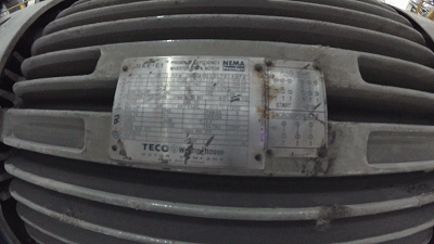 東元NEMA電機服役7年，運行狀態(tài)良好，現(xiàn)場檢測運行狀態(tài) - TECO東元電機 | 變頻器·伺服電機·減速機·電機解決方案