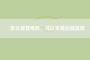 東元智慧電機(jī)，可以實(shí)現(xiàn)遠(yuǎn)程遙控